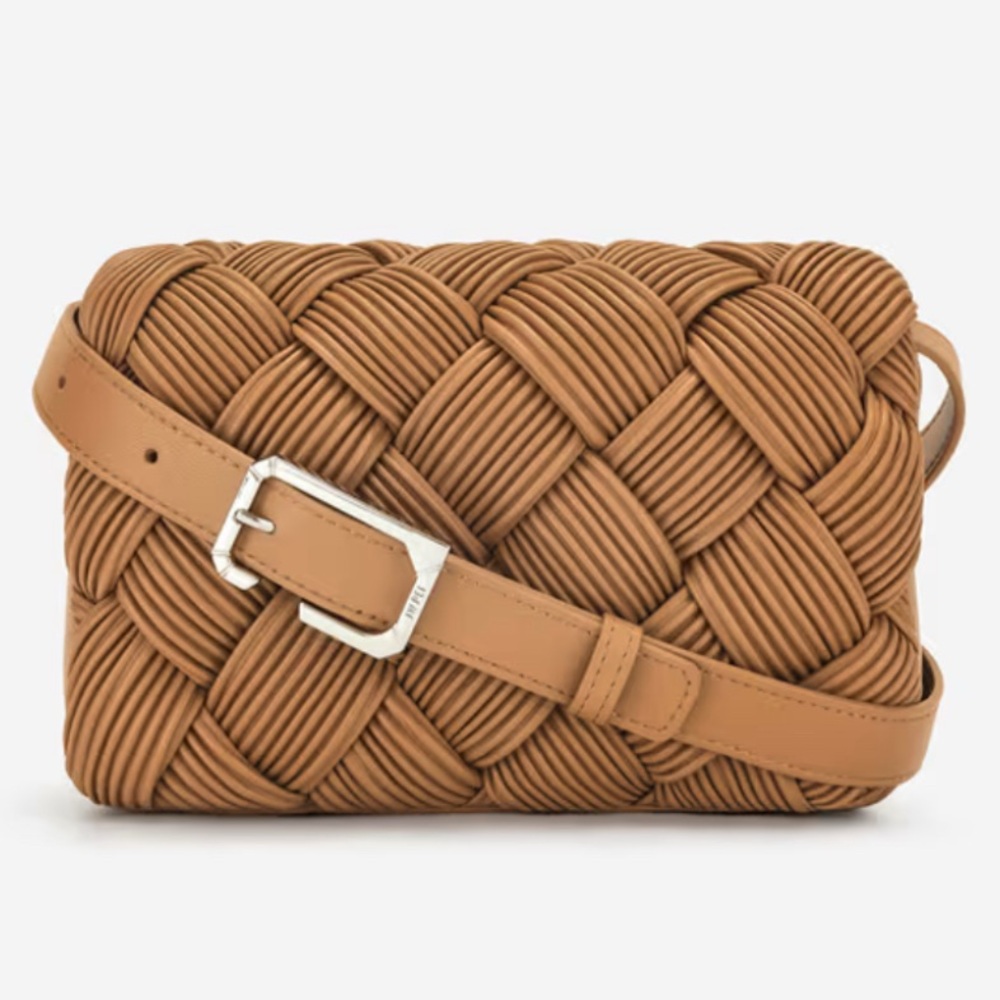 JW PEI Brown Woven Crossbody Bag - Picture 5 of 11